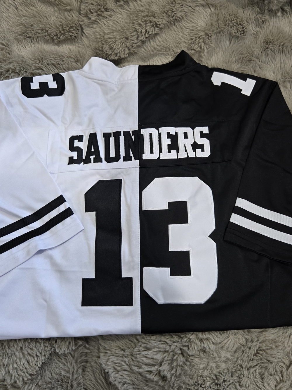 Nike NFL Cowboys Split Black/White #13 Men's Football Jersey - Picture 3 of 3